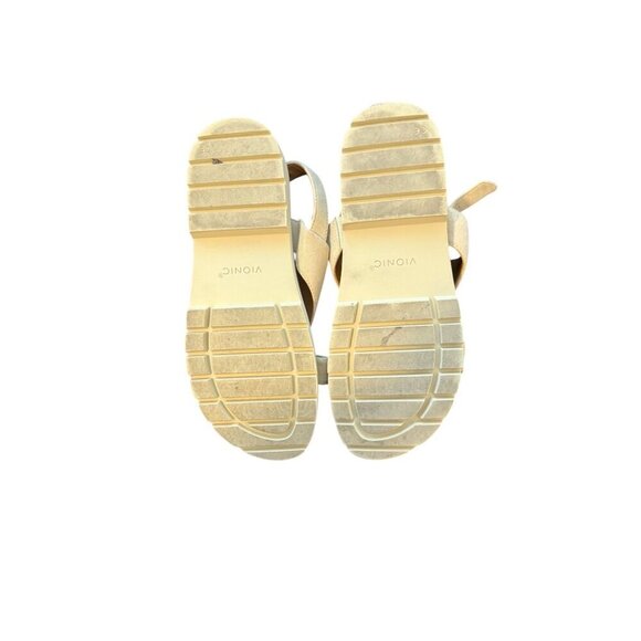 Vionic Womens Platform Sandals Alondra Lug Metallic comfort sandals size 11 - Picture 8 of 9